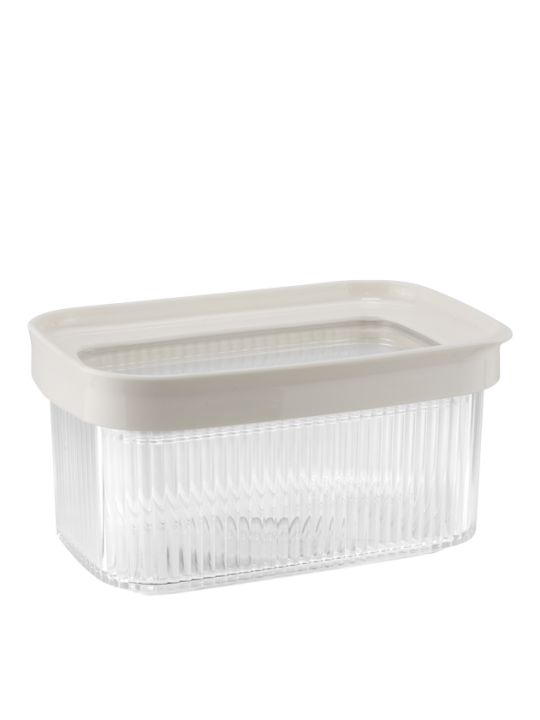 HORECANO HOME-Кутия за съхранение КРЕМ 700ml 15.8x10xh8.3cm (32101C)