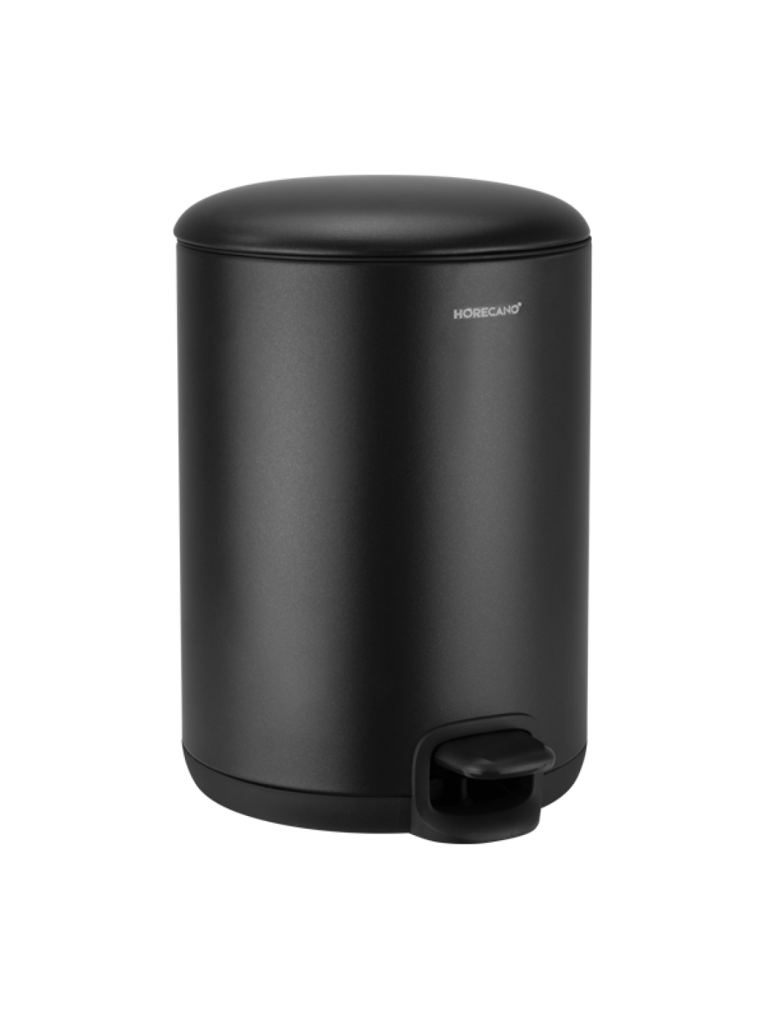 HORECANO HOME-Кош с педал 12L ЧЕРНО Ø24.2xh44.1cm (86427-ZB-002PC-BLACK)