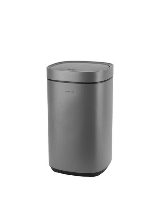 HORECANO HOME-Кош с TOUCH механизъм 20L СИВО 30x30xh51cm (102370-HF002C-GREY)