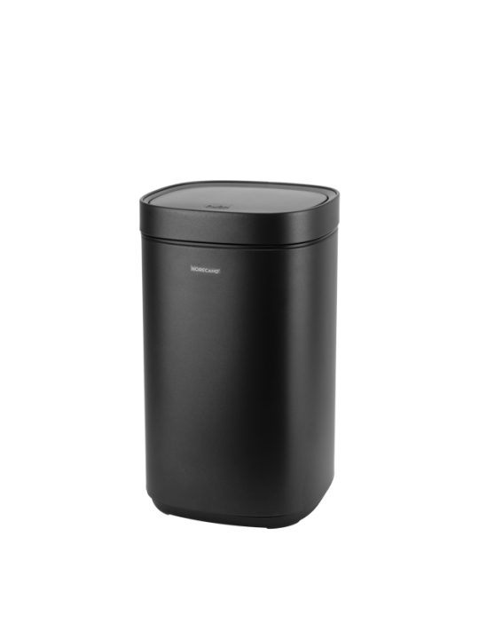 HORECANO HOME-Кош с TOUCH механизъм 12L ЧЕРНО 25.2x25xh42.4cm (104512-008-BLACK)