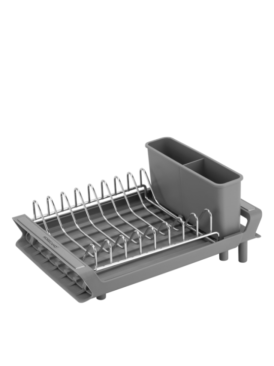 HORECANO HOME-Стелаж за чинии регулируем СИВ 27.9/47.4x20xh11.5cm (100342-HF014-G)