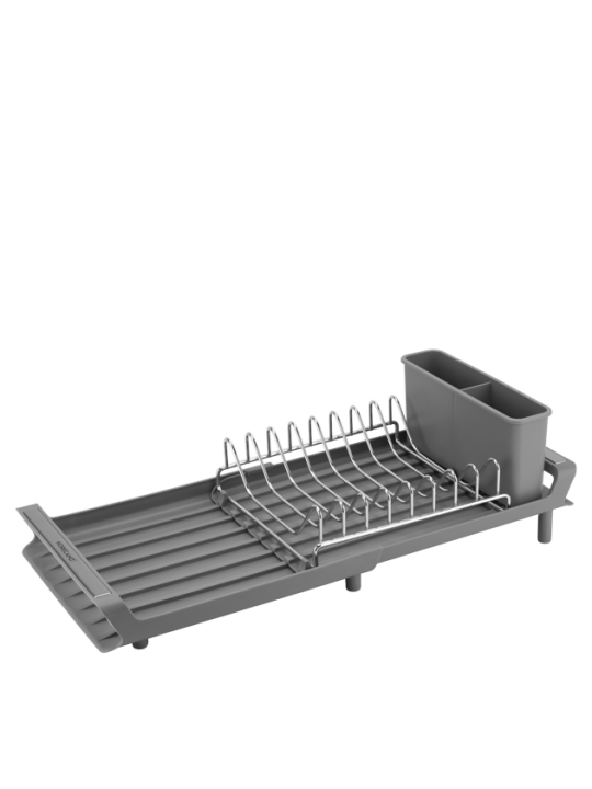 HORECANO HOME-Стелаж за чинии регулируем СИВ 27.9/47.4x20xh11.5cm (100342-HF014-G)