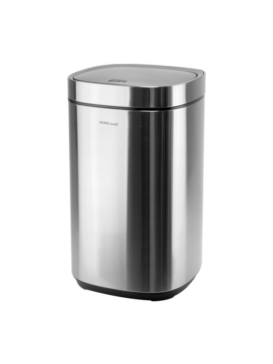 HORECANO HOME-Кош с TOUCH механизъм 30L ХРОМ 30x30xh62.5cm (102372-HF002C-CHROME)
