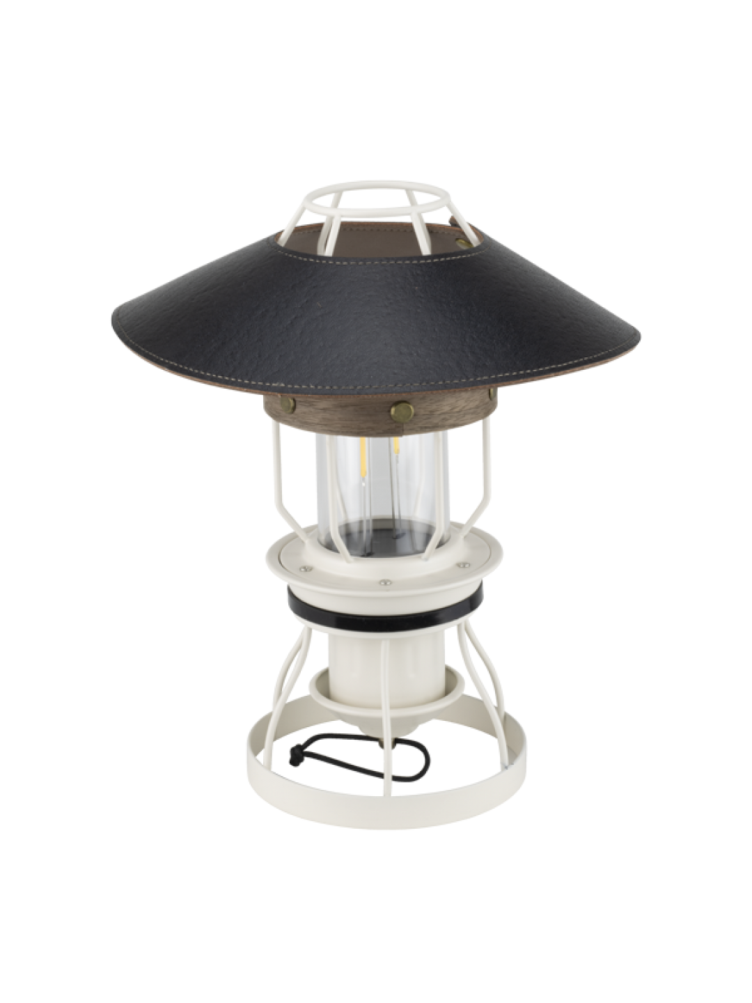 HORECANO-LED фенер Ø21xh26cm ECRU (HC-931444) (243011-1)