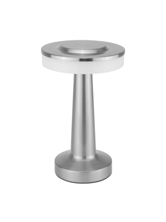 HORECANO-LED лампа за маса Ø12xh20cm SILVER (HC-931452) (243014-1)