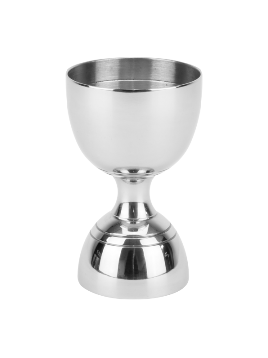 Мярка за алкохол двустранна 25/50ml Джигър SILVER (HC-981853) (232161-2)