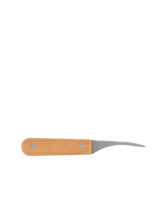 HORECANO-Нож за почистване на скариди с дървена дръжка 16.5cm (HC-982187)(253307)