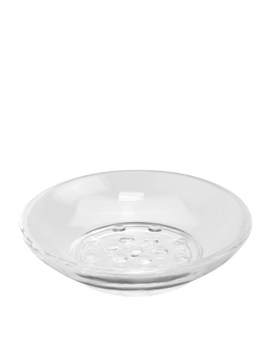 HORECANO-Поставка за сапун Ø8.5xh2cm ПРОЗРАЧНА (HC-982246)(253418-2)