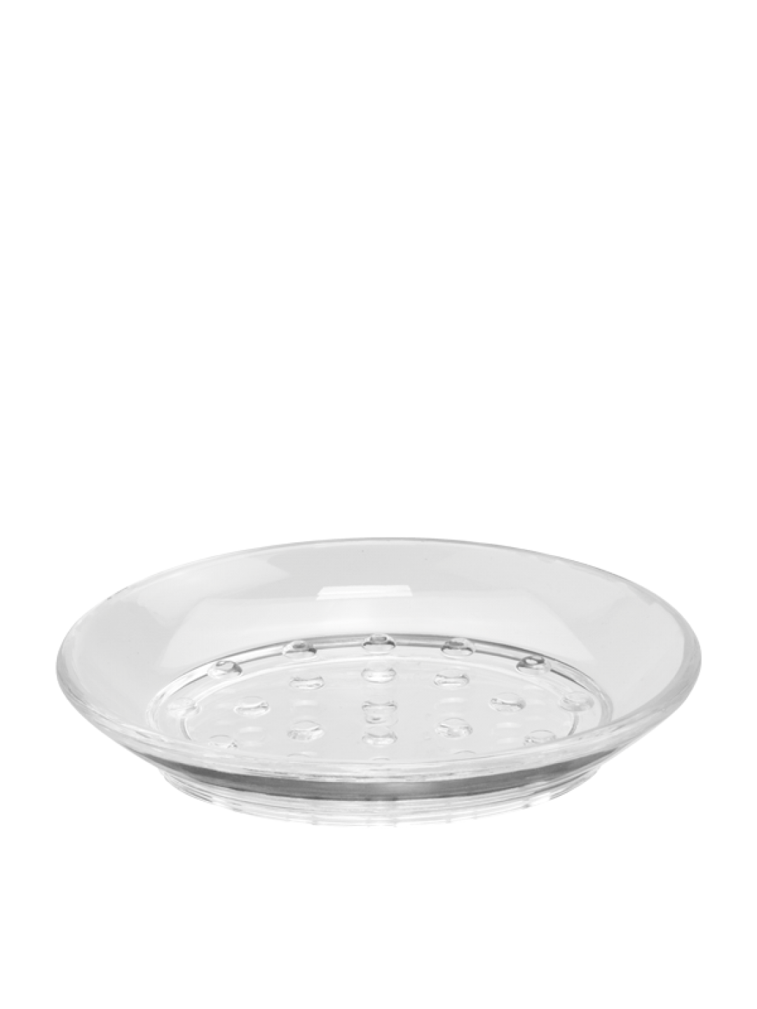 HORECANO-Поставка за сапун овал 10.5x8.5xh2cm ПРОЗРАЧНА (HC-982248)(253419-2)