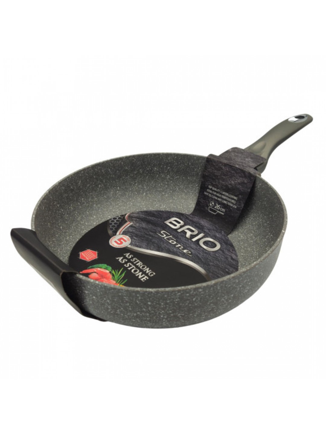 Brio Stone-Тиган дълбок 26 см-3 мм