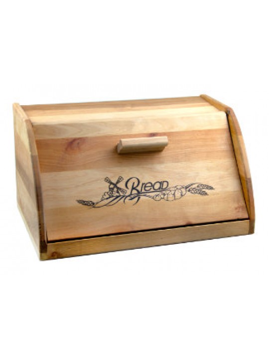 Дървена кутия за хляб 37x24xh19cm (8920)