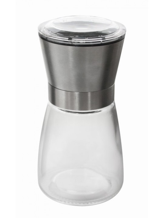 TOP-Мелничка за черен пипер ИНОКС/СТЪКЛО 190ml (337841SS)
