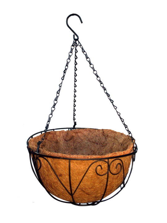 Кокосова саксия кошница кръг Ø35xh17cm (CGF10216-14) L