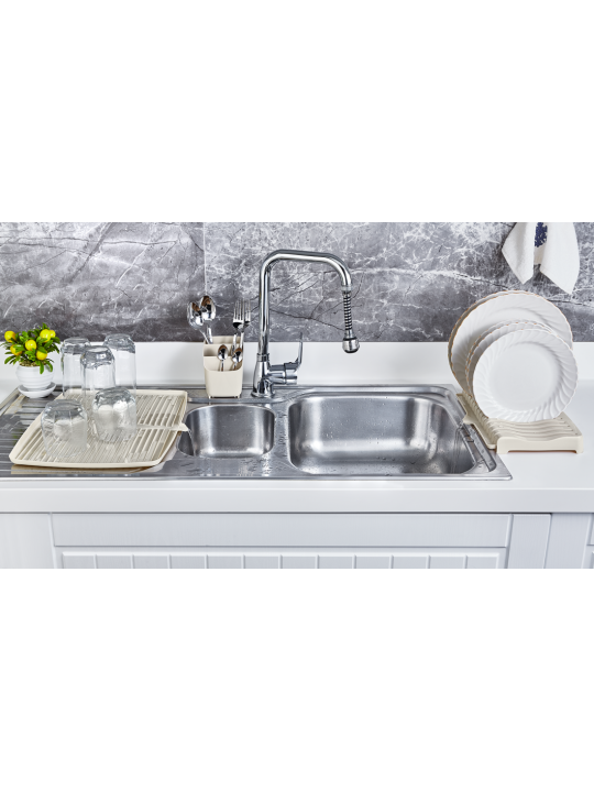 HORECANO HOME-Стелаж за чинии от 3 части 40x30,5xh11,5cm ЛАТЕ (TRN-199- 02)TRN-199-02)