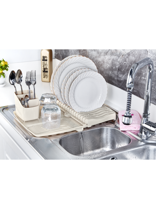 HORECANO HOME-Стелаж за чинии от 3 части 40x30,5xh11,5cm ЛАТЕ (TRN-199- 02)TRN-199-02)