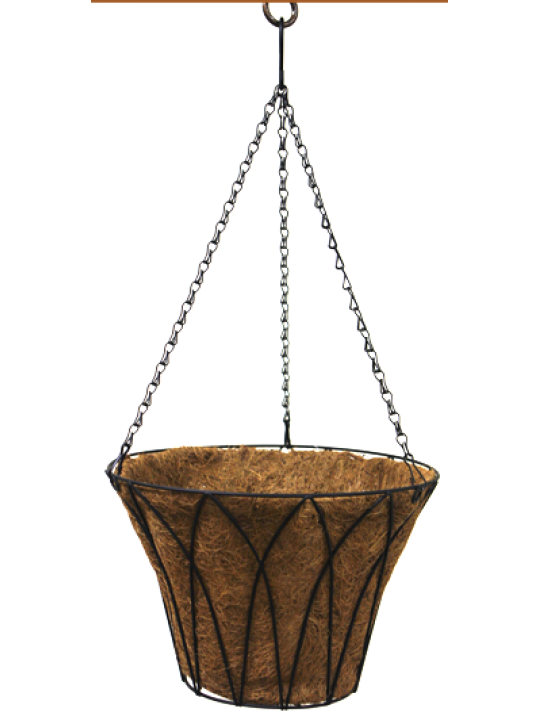 Кокосова саксия висяща кошница Ø35xh23cm (CGF0413-14)