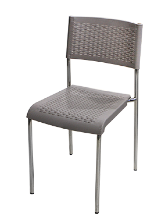 ИП-Стол CLASSIC PVC РАТАН С ХРОМНИКЕЛОВИ КРАКА(HK-715)три цвята