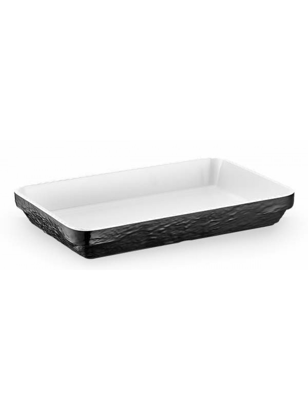 KN-Плато правоъгълно OLIE(36.5x24x5,2см)(21136)ЧЕРНО
