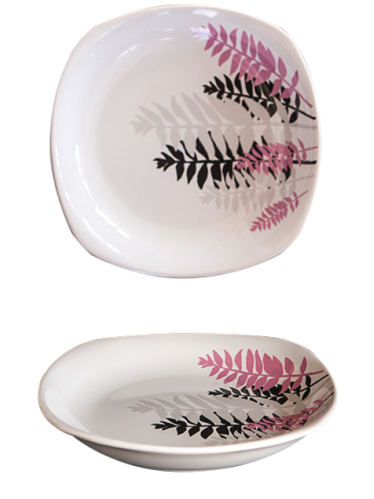 С-з 19 ел. Керамика Leaf framboise