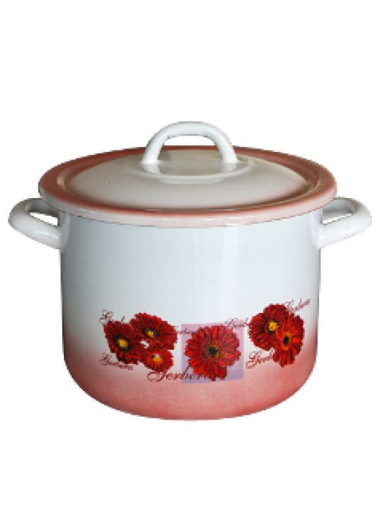 РЯ-Тенджера декор GERBERA2+39P 1-9051855.25л ДЪЛБОКА
