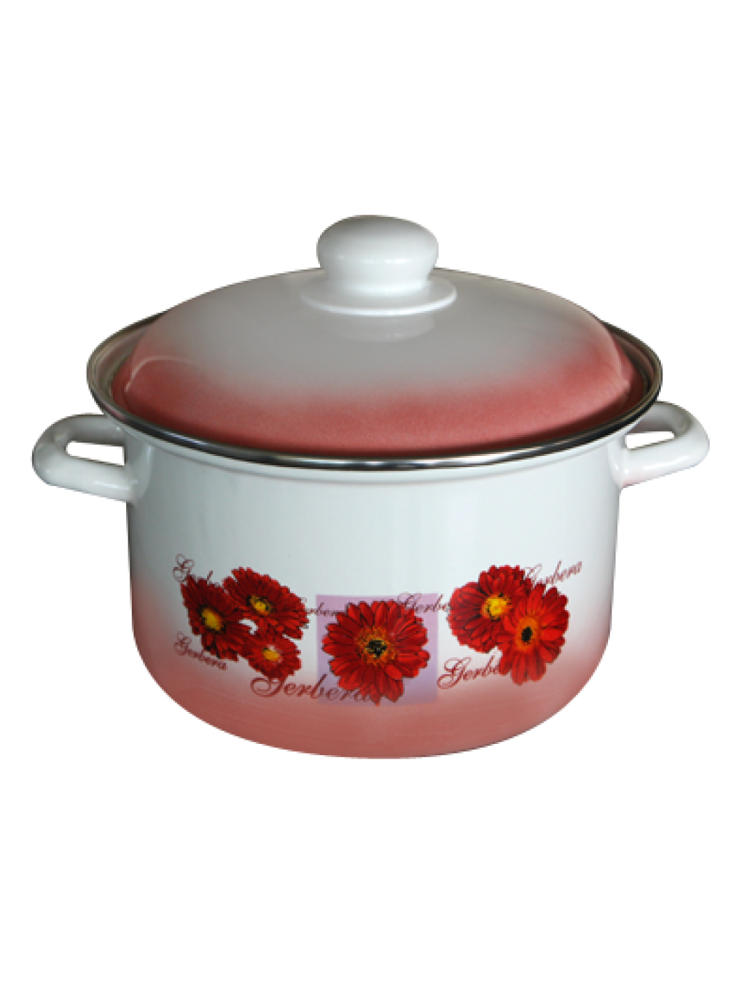 РЯ-Тенджера декор GERBERA 22 см 317+339Р22 1-9051856-4.9л