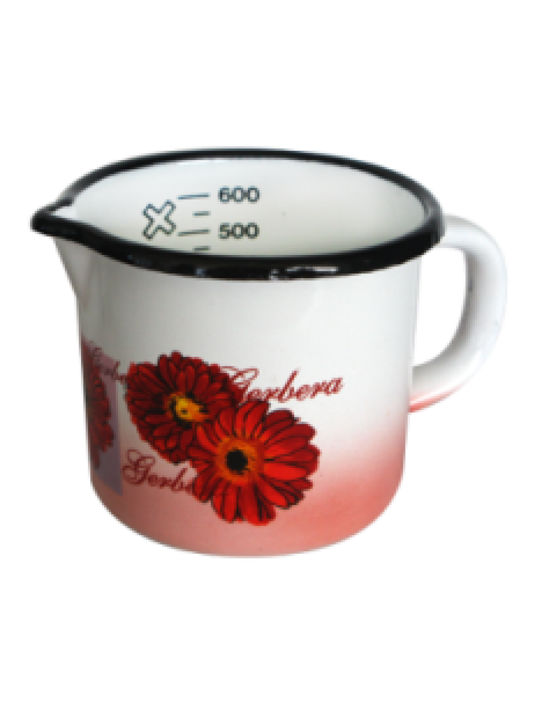РЯ-Канче Ø10cm 600ml декор GERBERA - 4/10 (1-905/1856)