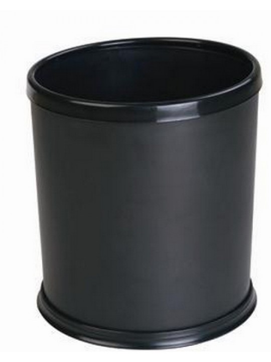 GX-024E-Кош хотелиерски с подвижен ринг за торбичка ЧЕРЕН Ø24xh26cm
