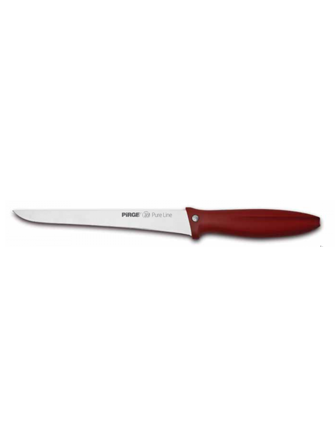 PIRGE-PURE LINE-Нож за обезкостяване 21см(48004) ЧЕРВЕН