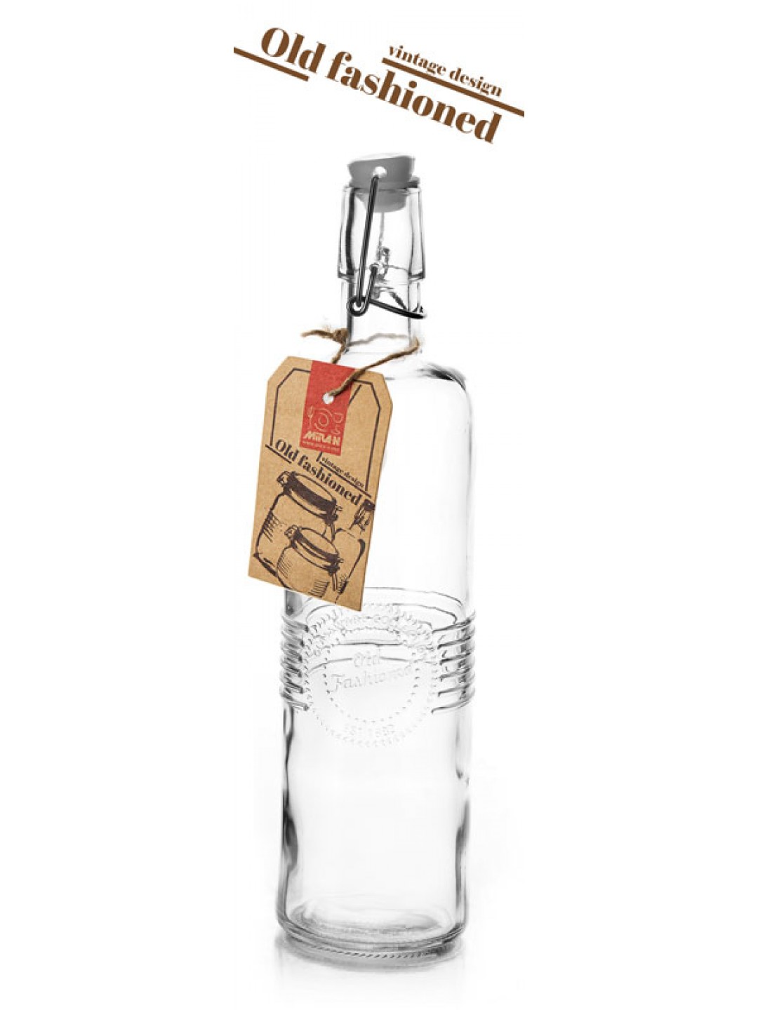 OLD FASHIONED Бутилка с клипс 0,750L(212732)