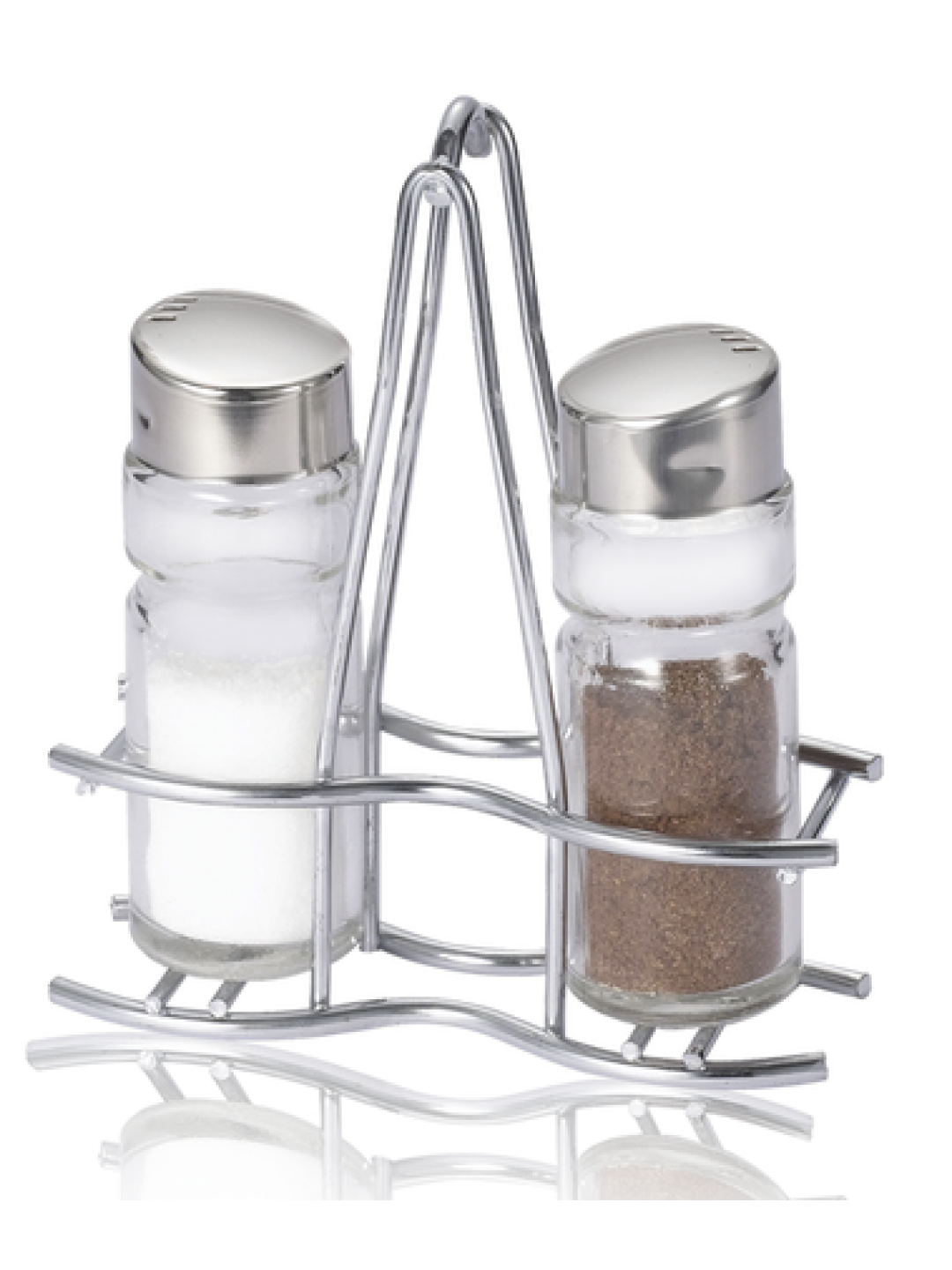 ХРОМ-MODERN LINE Солнички 2-ка 35ml на стойка (402)