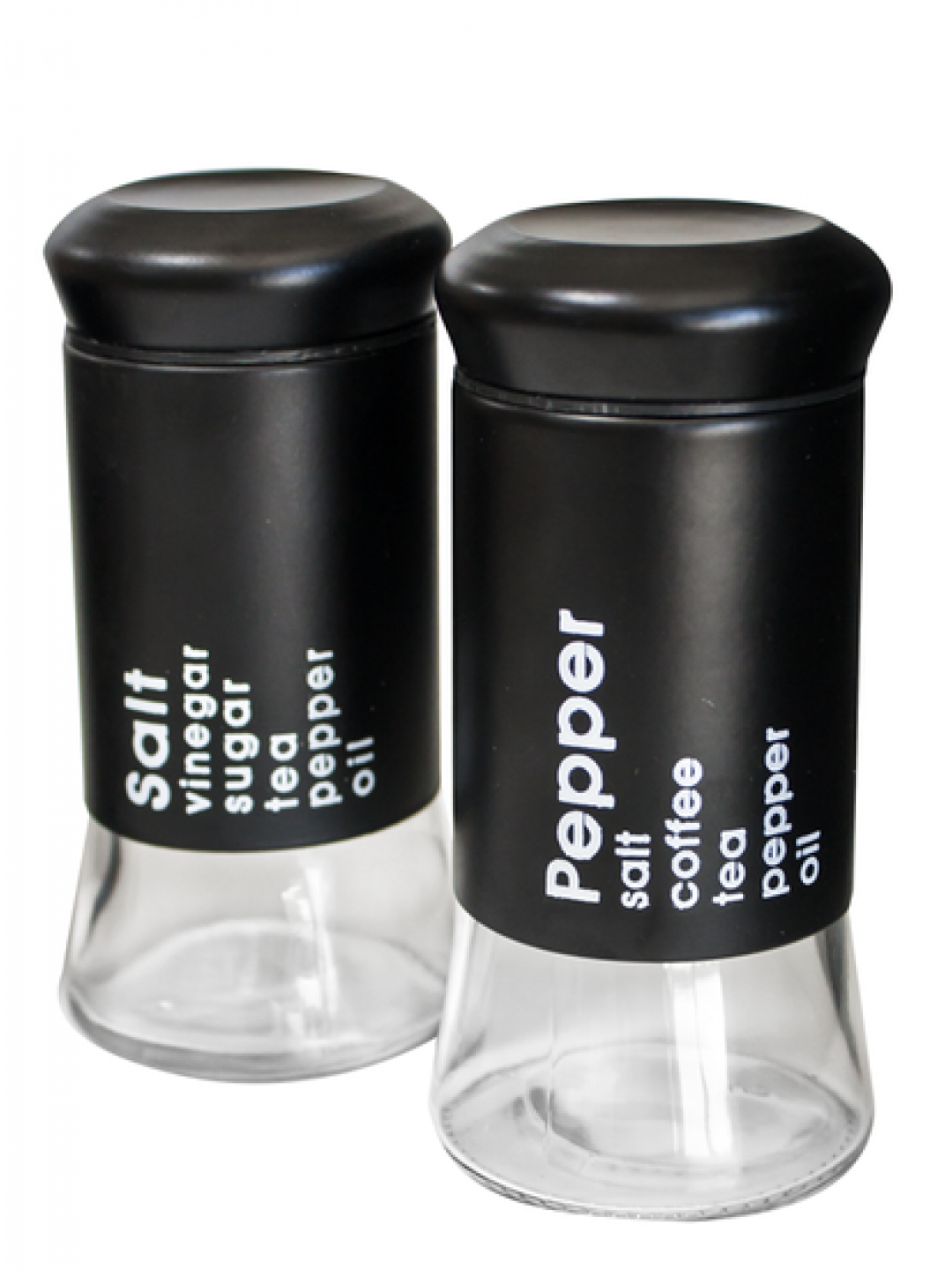 TOP-Солница 2-ка 150ml ЧЕРНО (338110SP)