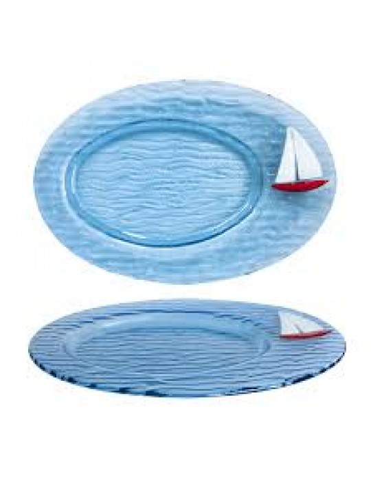 D-Плато овал 21х34см(1345-94-012)SAIL