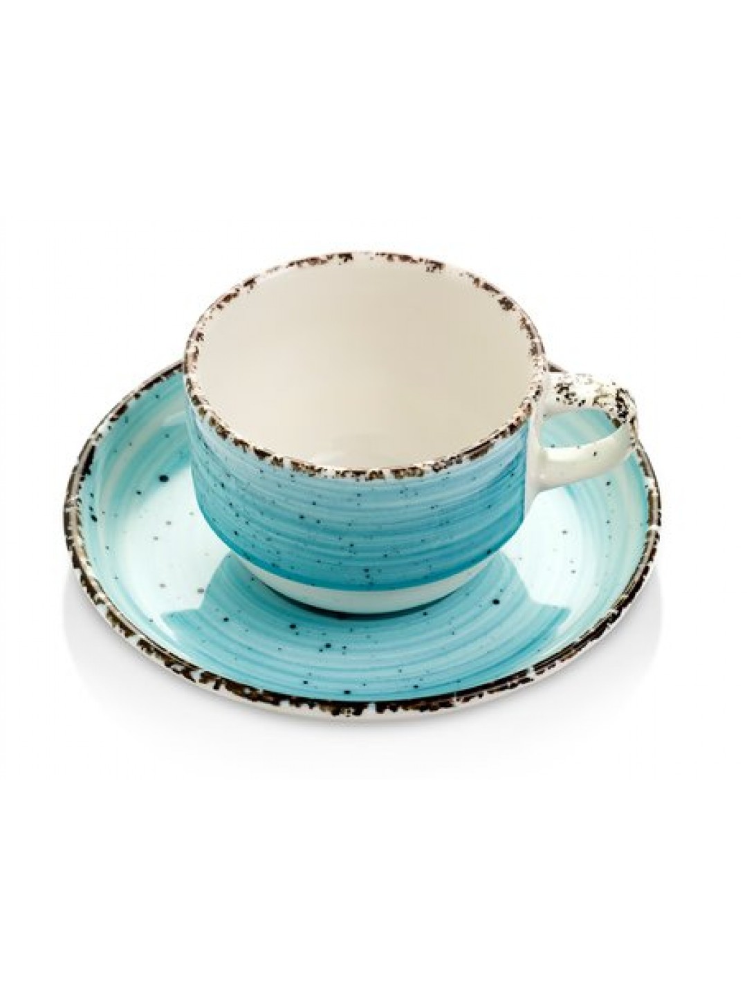 ГП-TURQUOISE-Чашка с чинийка 230ml. (NBNEO02CT50TM)