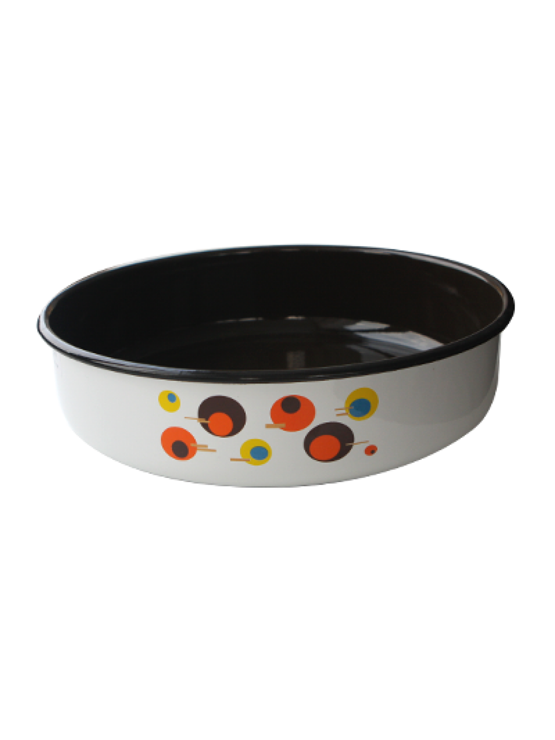 РЯ-Тава кръг Ø36xh8cm декор CIRCLE - 442HF/36 (27-1845)