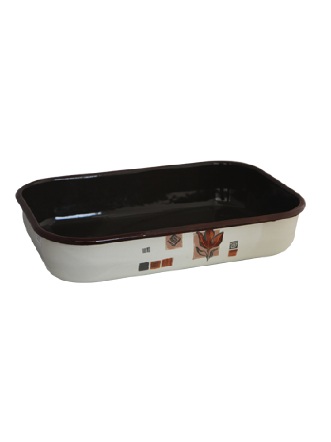 РЯ-Тава правоъгълна 40x26xh7cm декор RUSTICA - 141FPIC/40 (12-1722)