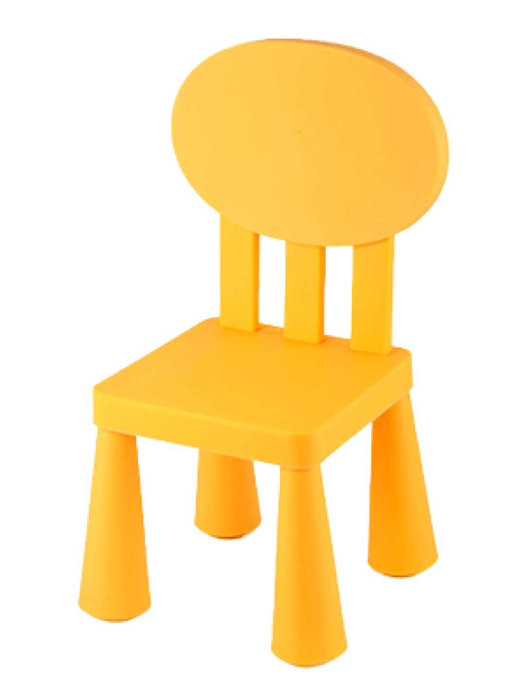 HORECANO KIDS-ДЕТСКО СТОЛЧЕ С ОВАЛНА ОБЛЕГАЛКА 30x30xh67cm (LXY-201) 4 цвята