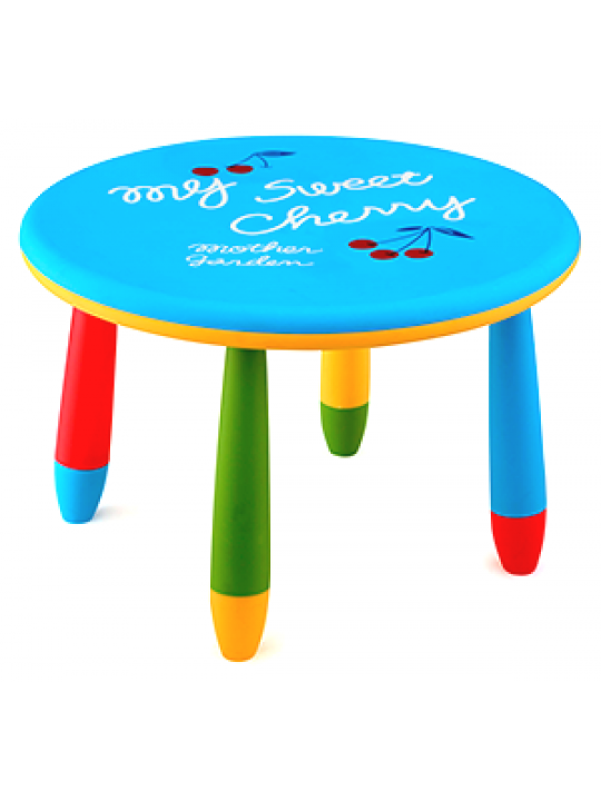 HORECANO KIDS-ДЕТСКА ПЛАСТМАСОВА МАСА КРЪГ Ø70xh47cm (LXZ-101) 4 цвята HORECANO KIDS-ДЕТСКА ПЛАСТМАСОВА МАСА КРЪГ Ø70xh47cm (LXZ-101) 4 цвята