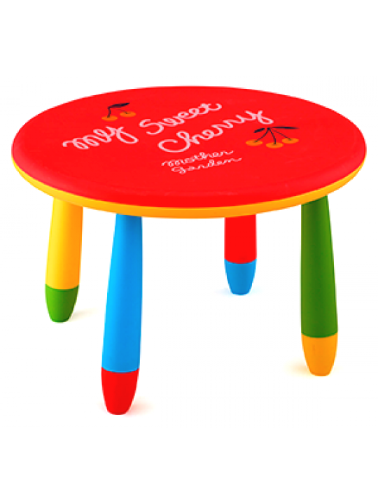 HORECANO KIDS-ДЕТСКА ПЛАСТМАСОВА МАСА КРЪГ Ø70xh47cm (LXZ-101) 4 цвята HORECANO KIDS-ДЕТСКА ПЛАСТМАСОВА МАСА КРЪГ Ø70xh47cm (LXZ-101) 4 цвята
