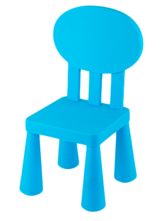 HORECANO KIDS-ДЕТСКО СТОЛЧЕ С ОВАЛНА ОБЛЕГАЛКА 30x30xh67cm (LXY-201) 4 цвята
